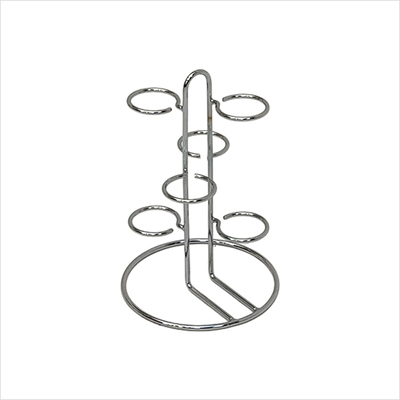 Etagere Chrom fuer Weck Glaeser 6er klein_side